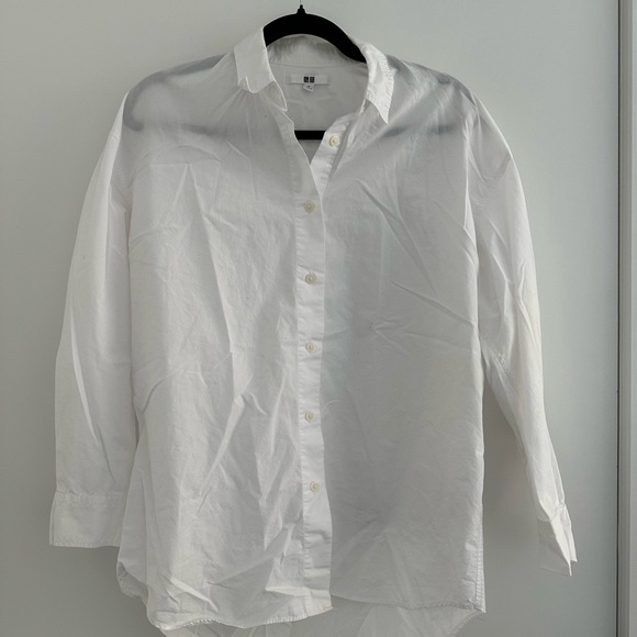 Uniqlo White Button Down - Picture 3 of 3